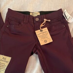 Democracy Burgundy Women's Jeans